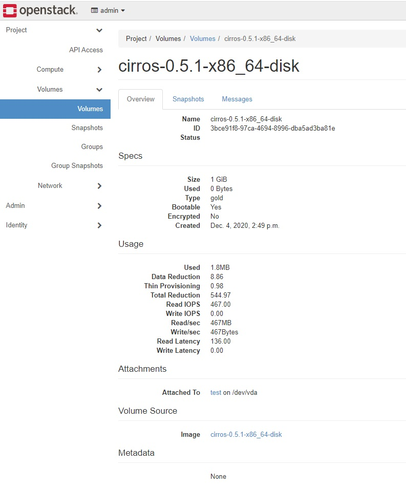 Enhanced Volume Dashboard